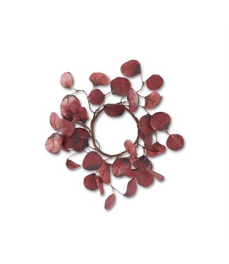 12 Inch Gumdrop Eucalyptus Candle Ring