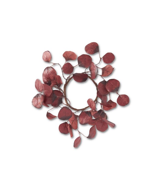 12 Inch Gumdrop Eucalyptus Candle Ring