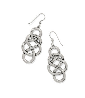BRIGHTON Interlok Braid Drop French Wire Earrings