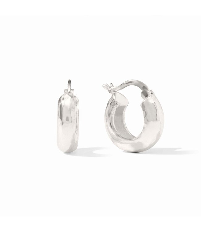 JULIE VOS Catalina 2-in-1 Earring Silver