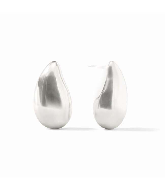 JULIE VOS Wave Earring Silver