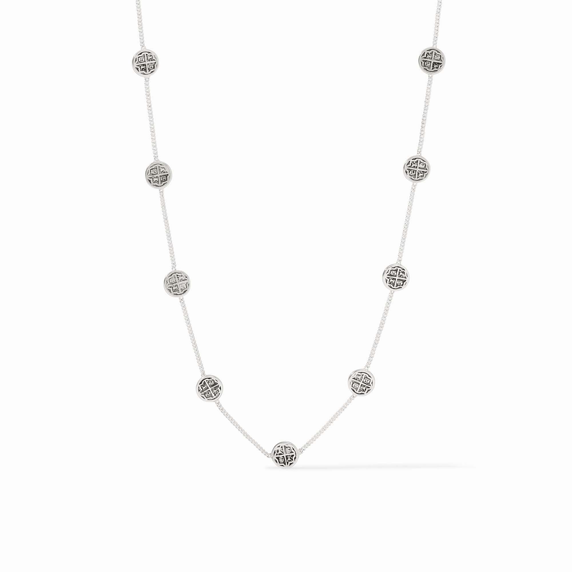 VALENCIA DELICATE STATION NECKLACE GOLD MOTHER OF main image 1