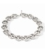JULIE VOS Cannes Link Necklace Silver