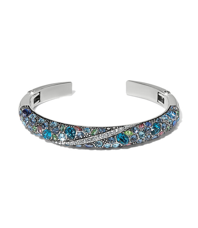 BRIGHTON Trust Your Journey Blues Double Hinged Bangle