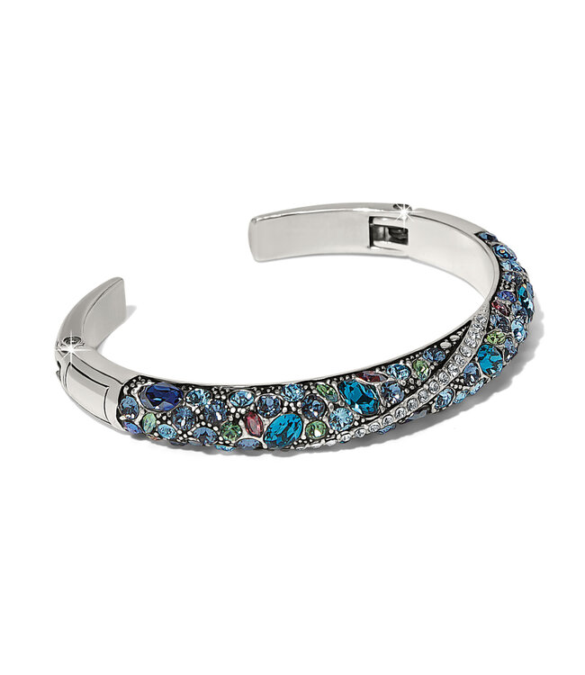 BRIGHTON Trust Your Journey Blues Double Hinged Bangle