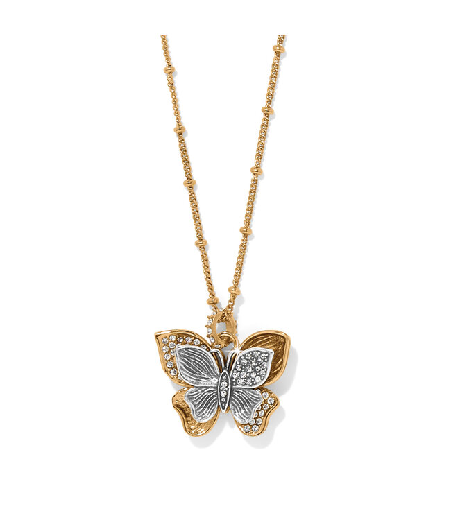 BRIGHTON Everbloom Flutter Pave Necklace