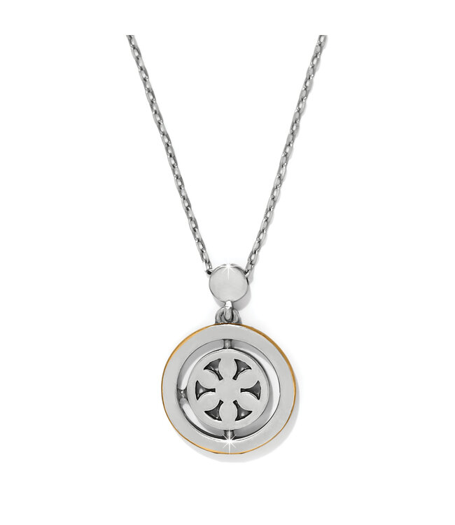 BRIGHTON Flora Petite Two Tone Necklace