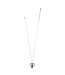 BRIGHTON Pretty Tough Gem Heart Aqua Necklace