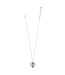 BRIGHTON Pretty Tough Gem Heart Black Necklace
