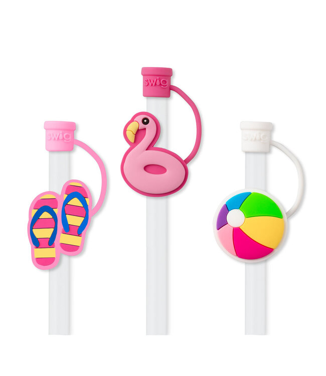 SWIG Straw Topper - Sold as Set