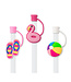 SWIG Straw Topper - Sold as Set
