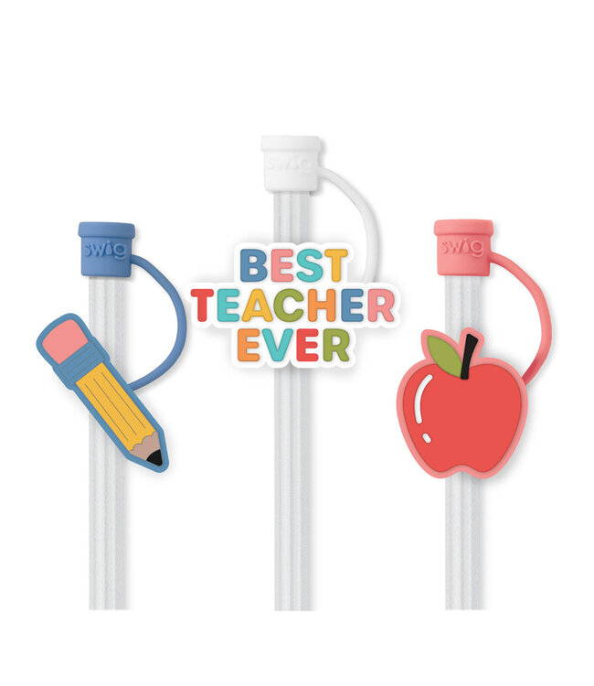 SWIG Straw Topper - Sold as Set