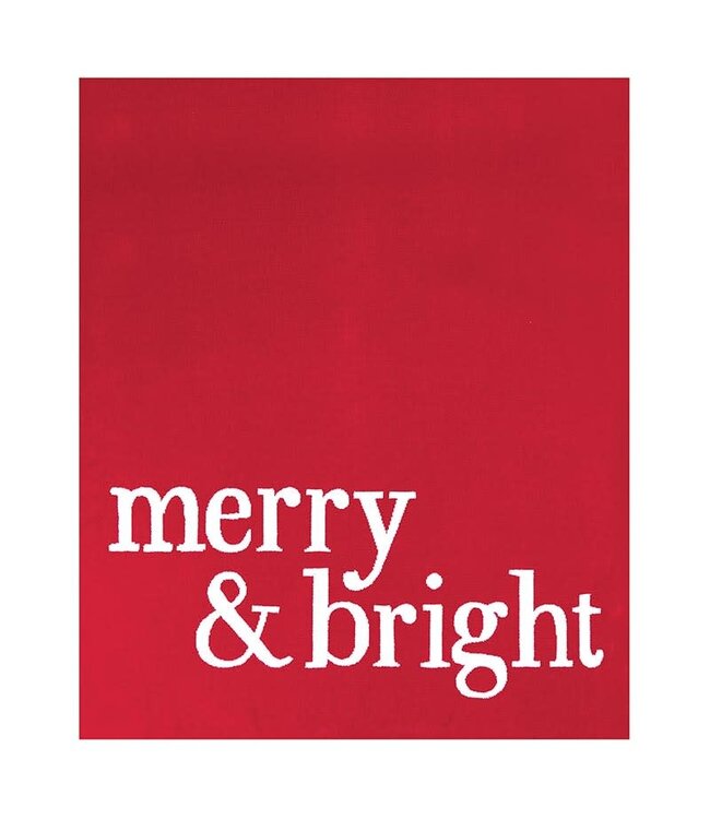 Face to Face Luxe Throw - Merry & Bright