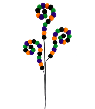 Felt Ball Spiral Curly Spray