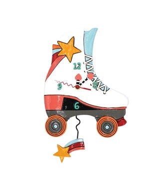 ALLEN CLOCKS Roller Skate Clock