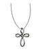 BRIGHTON Interlok Petite Cross Necklace