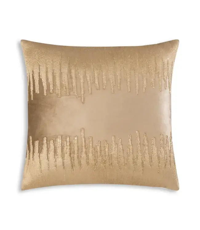 Sayra Stone Gold Pillow 22x22