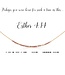 DOT & DASH Esther 4:14 Necklace