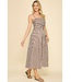 Kylee Striped Midi Dress