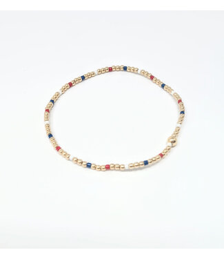 ENEWTON Hope Sincerity Pattern 2mm Bead Bracelet