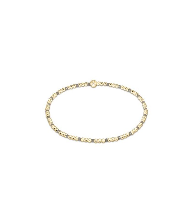 ENEWTON Hope Sincerity Pattern 2mm Bead Bracelet