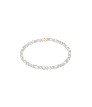 ENEWTON Classic Pearl 3mm Bead Bracelet