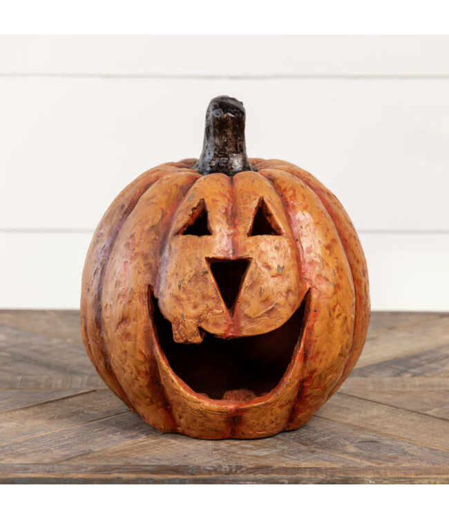 11" Orange Big Mouth Pumpkin