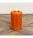 Orange 3D Flame Pillar Candle