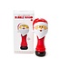 Holiday Bubbles LED Illuminating Santa Bubble Wand Blower