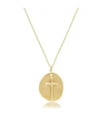 ENEWTON 16" Necklace Gold - Inspire Gold Charm