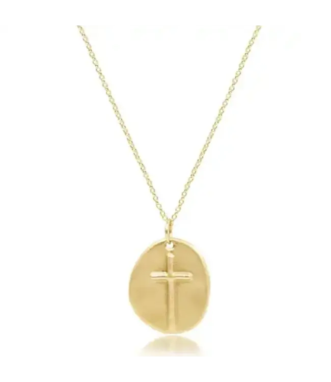 ENEWTON 16" Necklace Gold - Inspire Gold Charm