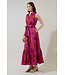 In the Jungle Cileah Collared Maxi Dress