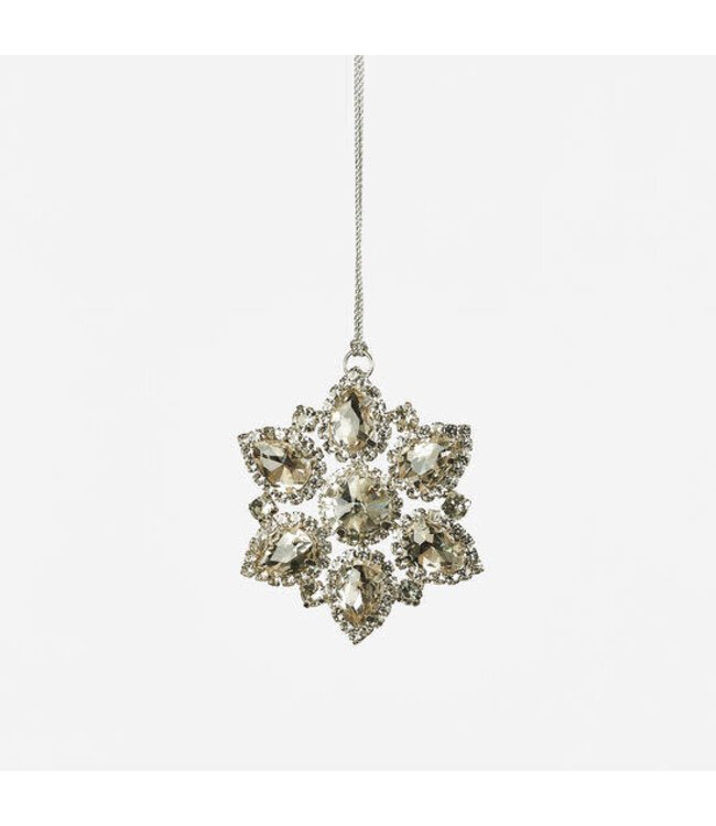 3" Luxe Snowflake Ornament