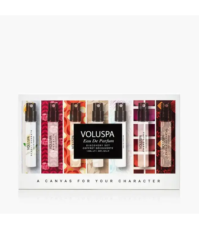VOLUSPA Fine Fragrance Perfume Discovery Set