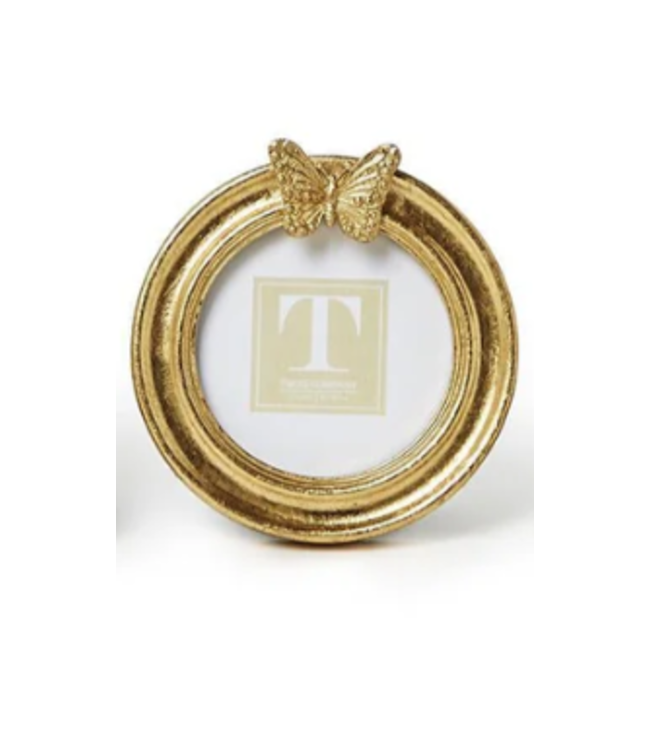 Golden Butterfly Gold Leaf Finish Photo Frames