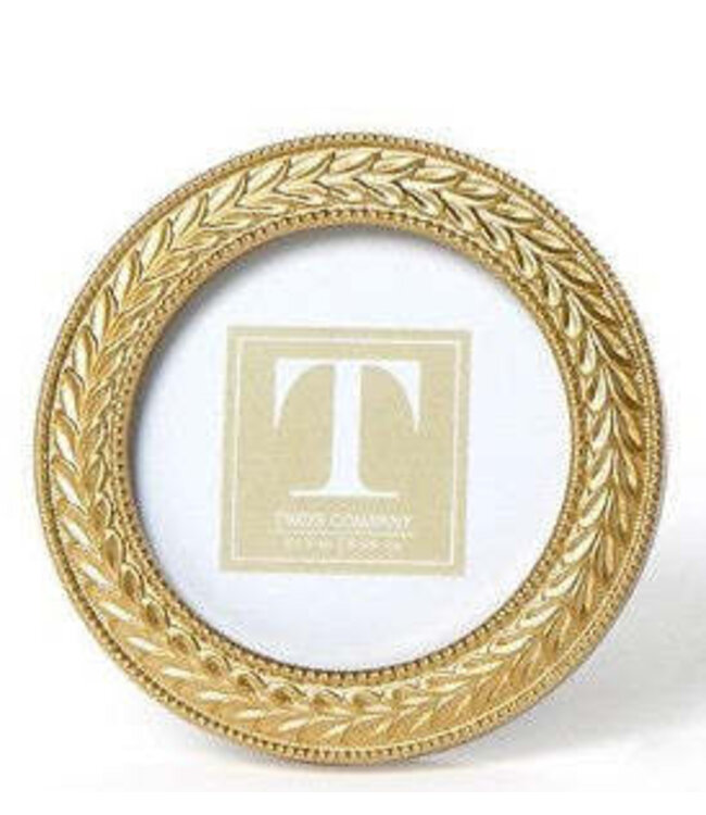Laurel Wreath Gold Photo Frames - Sold Individually