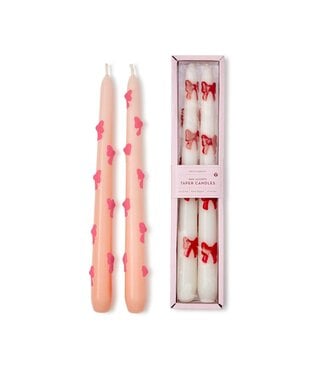 Bow Taper Candles In Gift Box