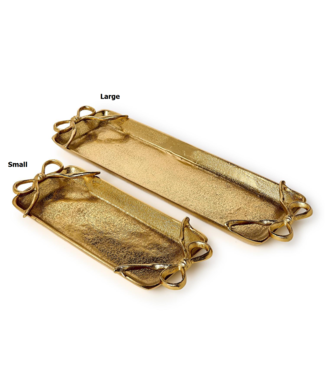 Gold Bows Serving Trays