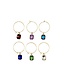 Gems Wine Glass Charm Identifiers in Gift Box - Sold as Set