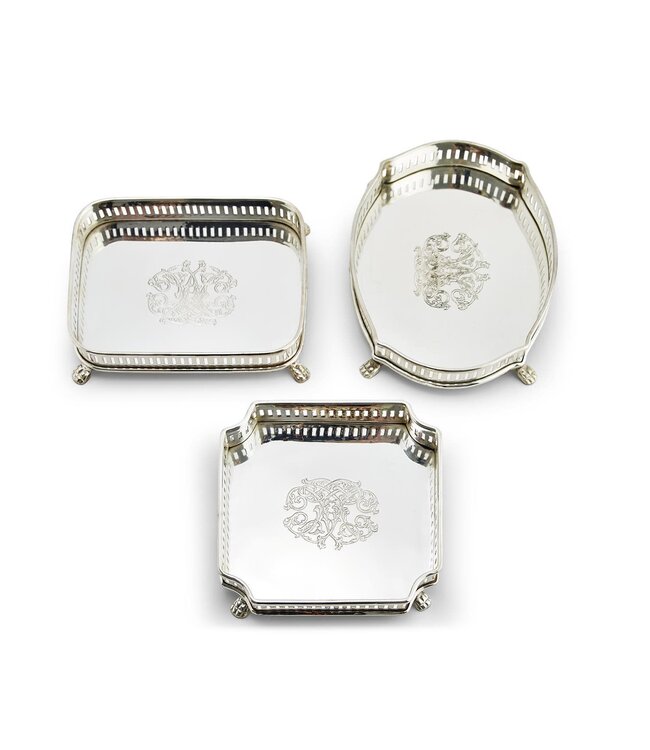 Galway Engraved Gallery Tray