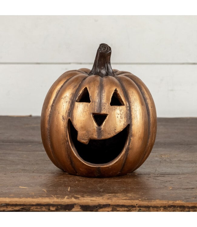 Gold Big Mouth Pumpkin