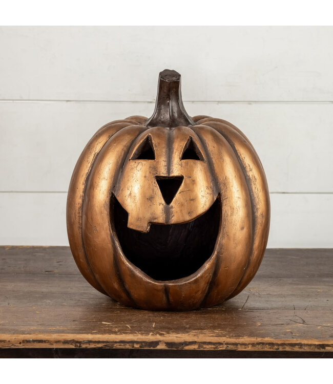 Gold Big Mouth Pumpkin