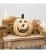 8" White Big Mouth Pumpkin