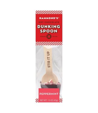 Peppermint Dark Chocolate Dunking Spoon 1.5oz
