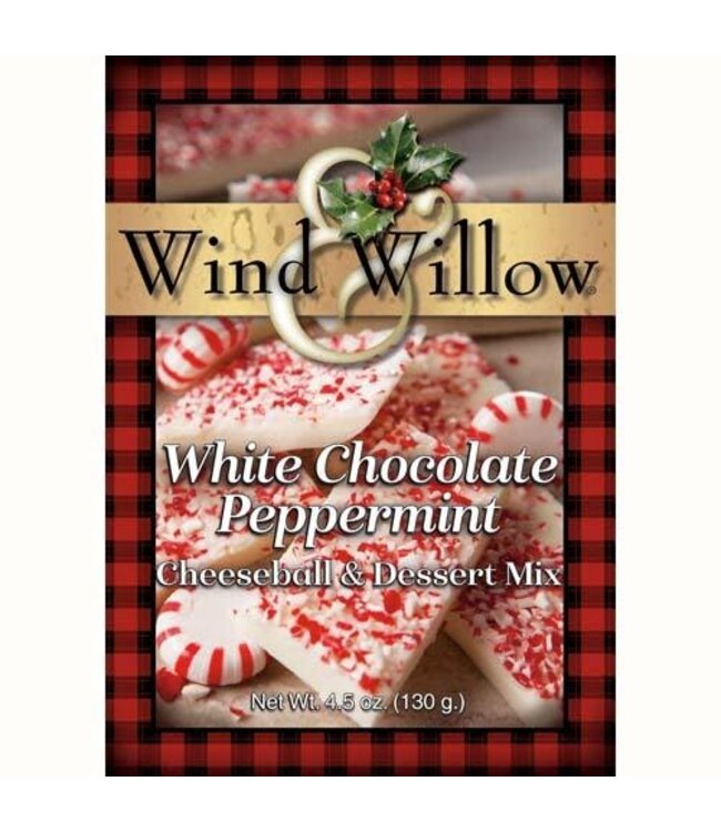 White Chocolate Peppermint Cheeseball & Dessert Mix