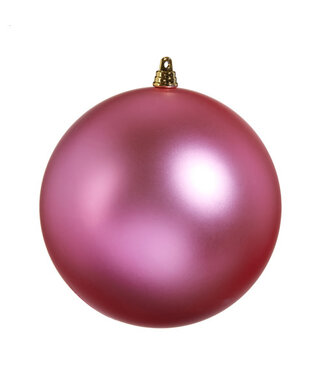 6" Matte Fuchsia Ball Ornament