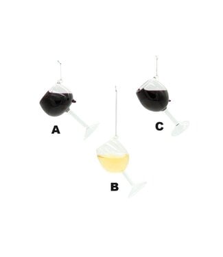 Wine Glass Ornament
