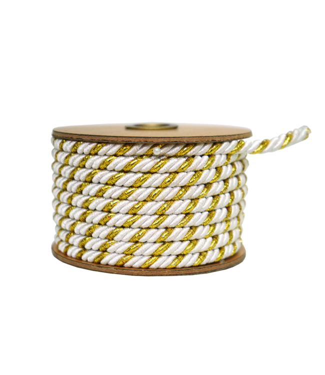 10 Yard Holiday Ribbon - White