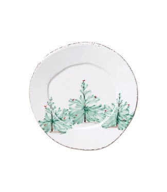 VIETRI Lastra Holiday Salad Plate