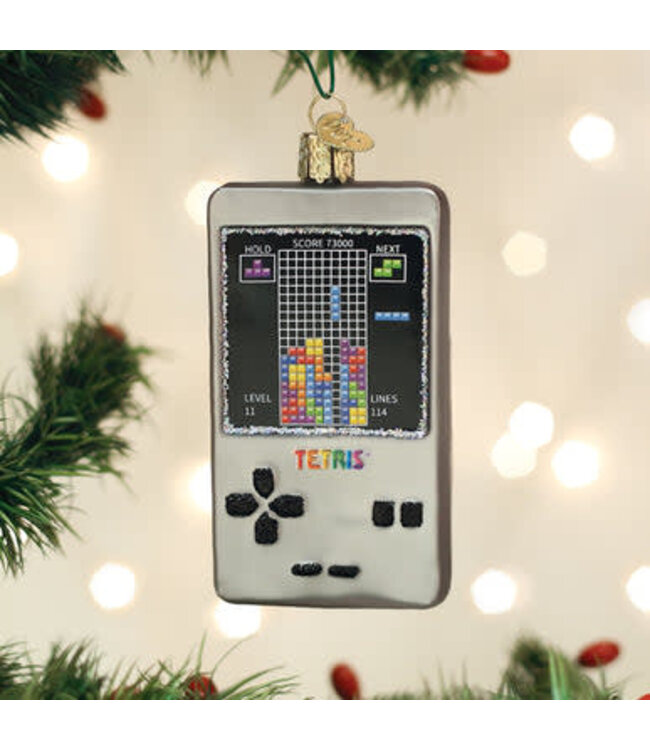 OLD WORLD CHRISTMAS Tetris Ornament